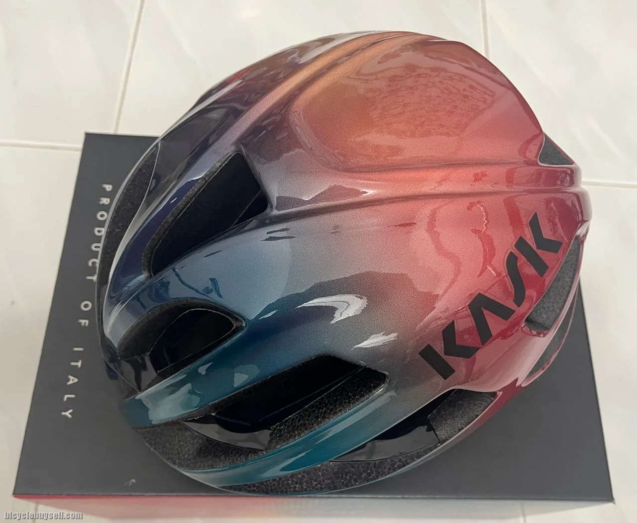 Paul Smith + Kask 'Artist Stripe Fade' Protone Cycling Helmet