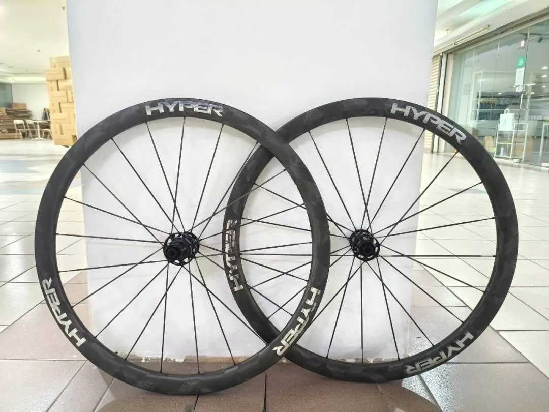 USED HYPER D38mm Disc Brake Wheelset