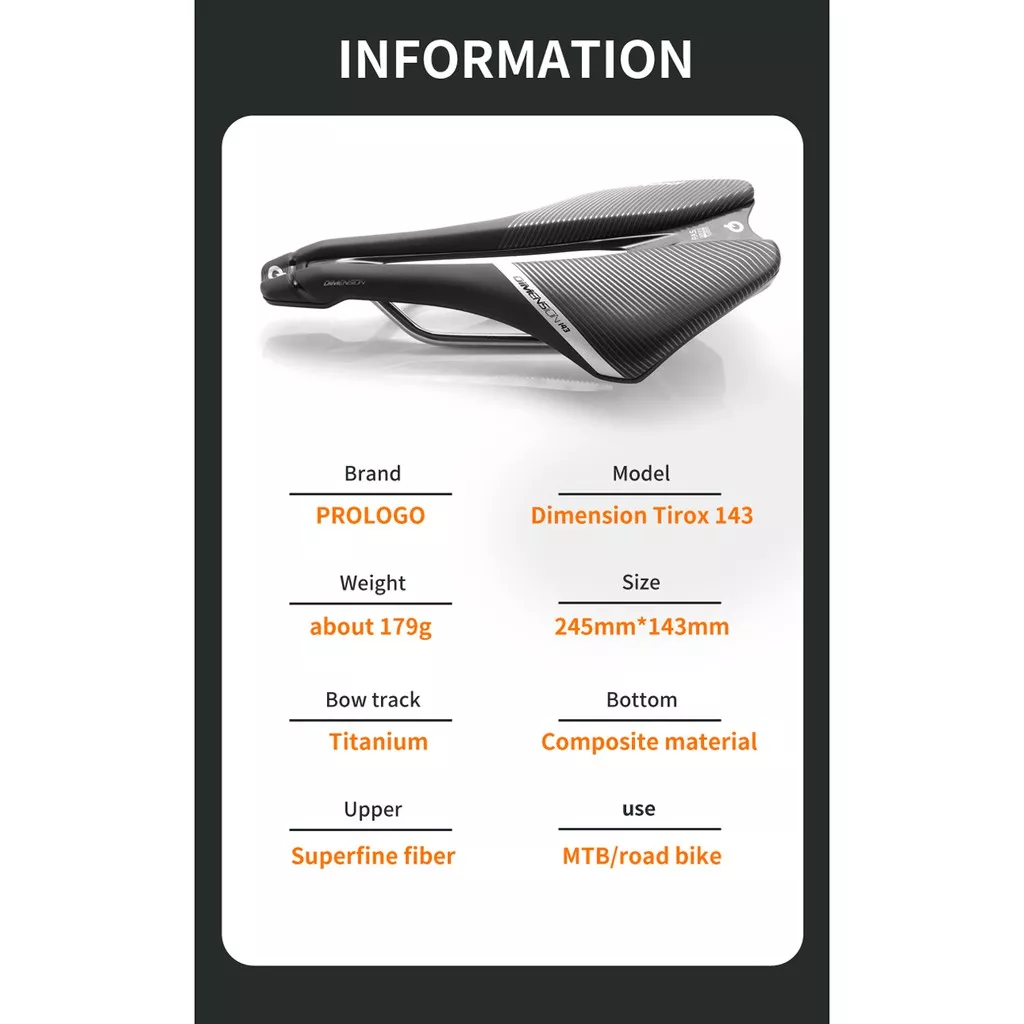 PROLOGO DIMENSION ROADBIKE SADDLE