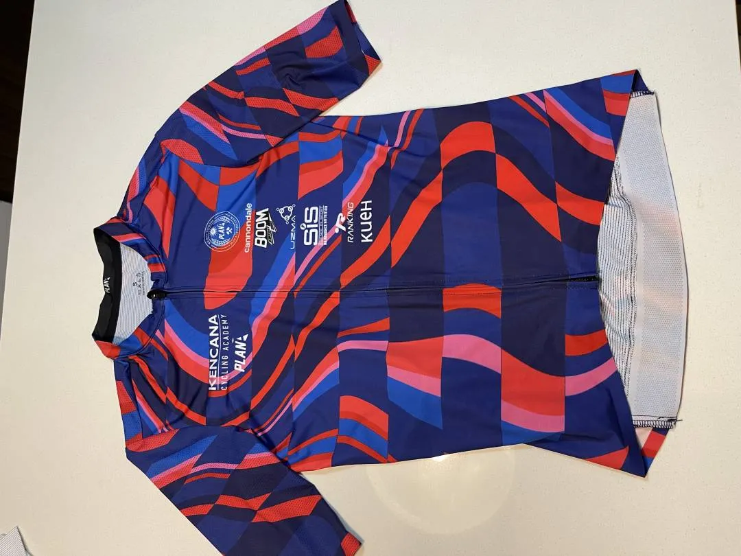 Plan A and Monton jersey and bib