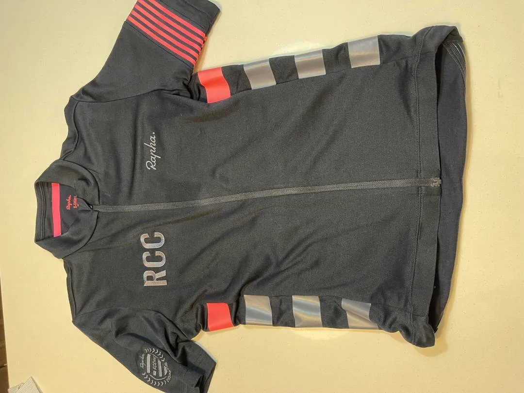 Rapha RCC jersey and cap
