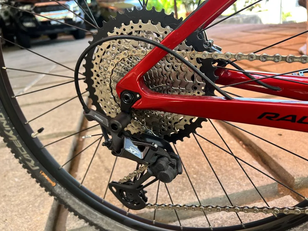 MTB 29â€ RALEIGH RACE CARBON BODY (LIGHTWEIGHT) SHIMANO DEORE XT 1X12 SPEED