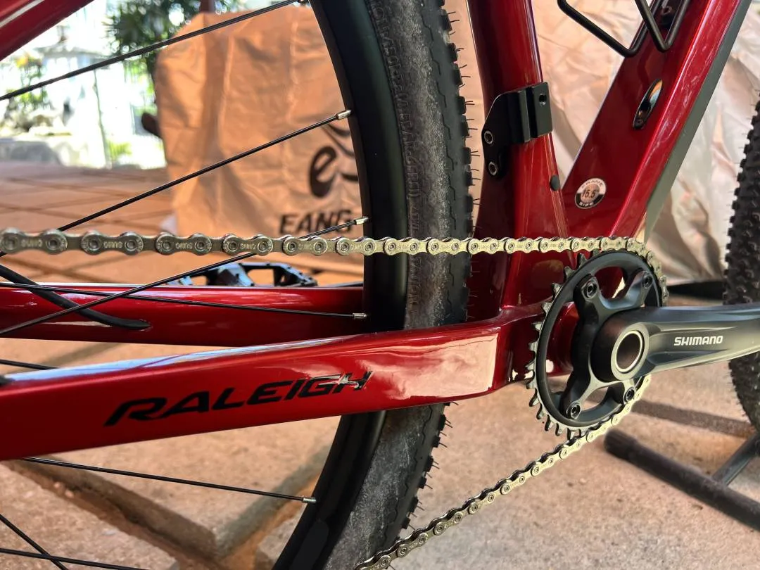 MTB 29â€ RALEIGH RACE CARBON BODY (LIGHTWEIGHT) SHIMANO DEORE XT 1X12 SPEED