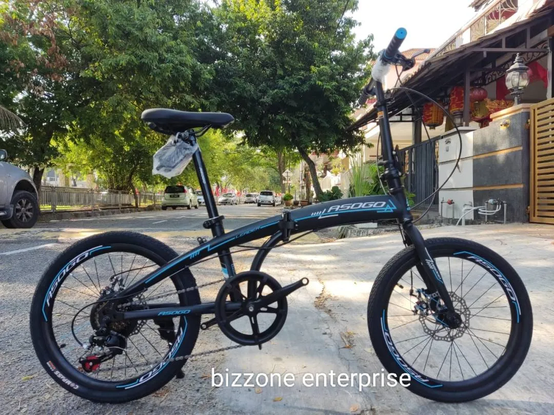 20â€ asogo leader folding bike basikal lipat