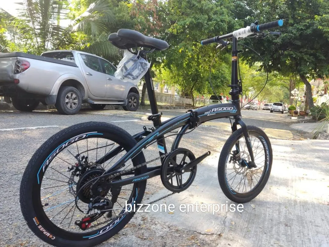 20â€ asogo leader folding bike basikal lipat