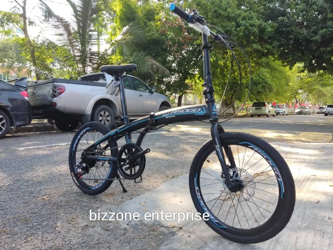 20â€ asogo leader folding bike basikal lipat