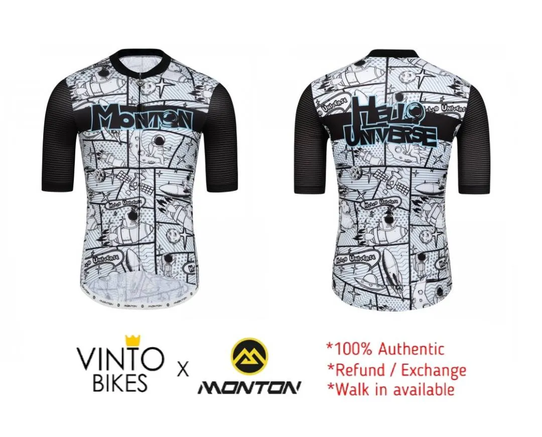 MONTON MENS SHORT SLEEVE CYCLING JERSEY LIFESTYLE UNIVERSE