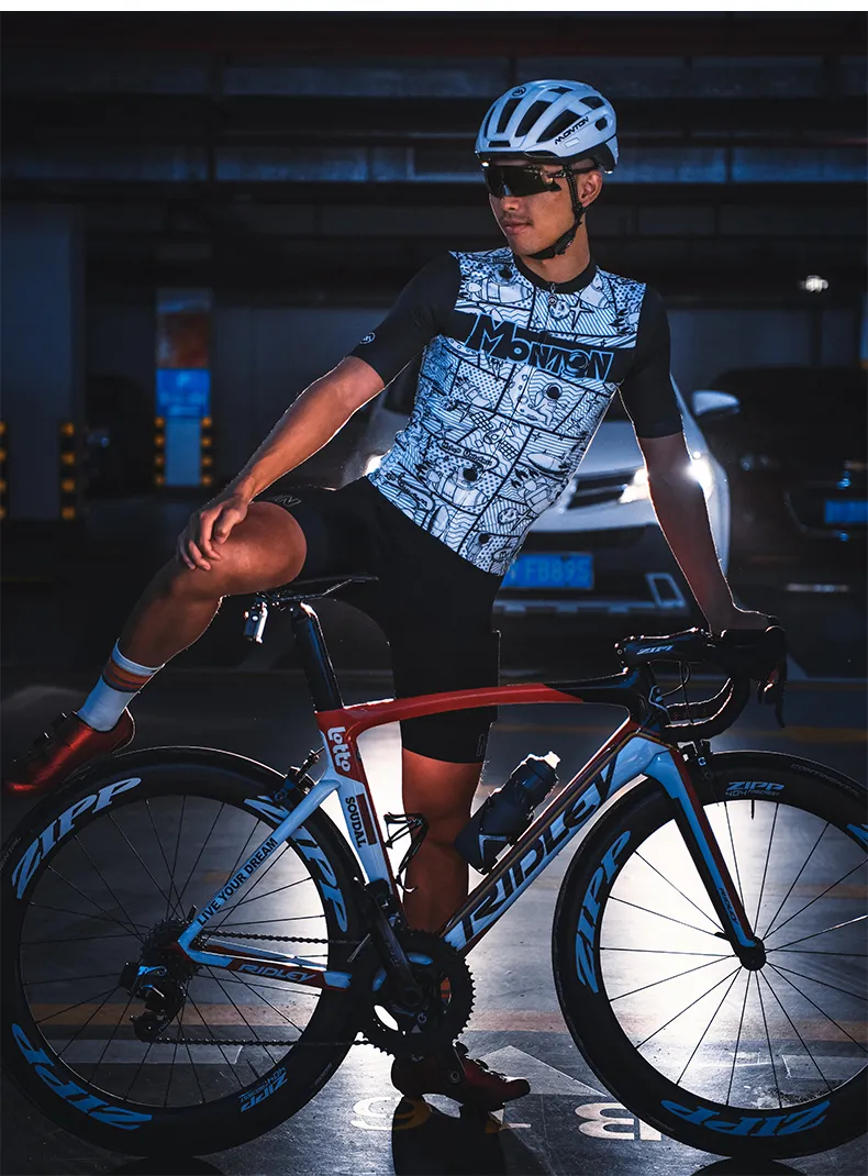 MONTON MENS SHORT SLEEVE CYCLING JERSEY LIFESTYLE UNIVERSE