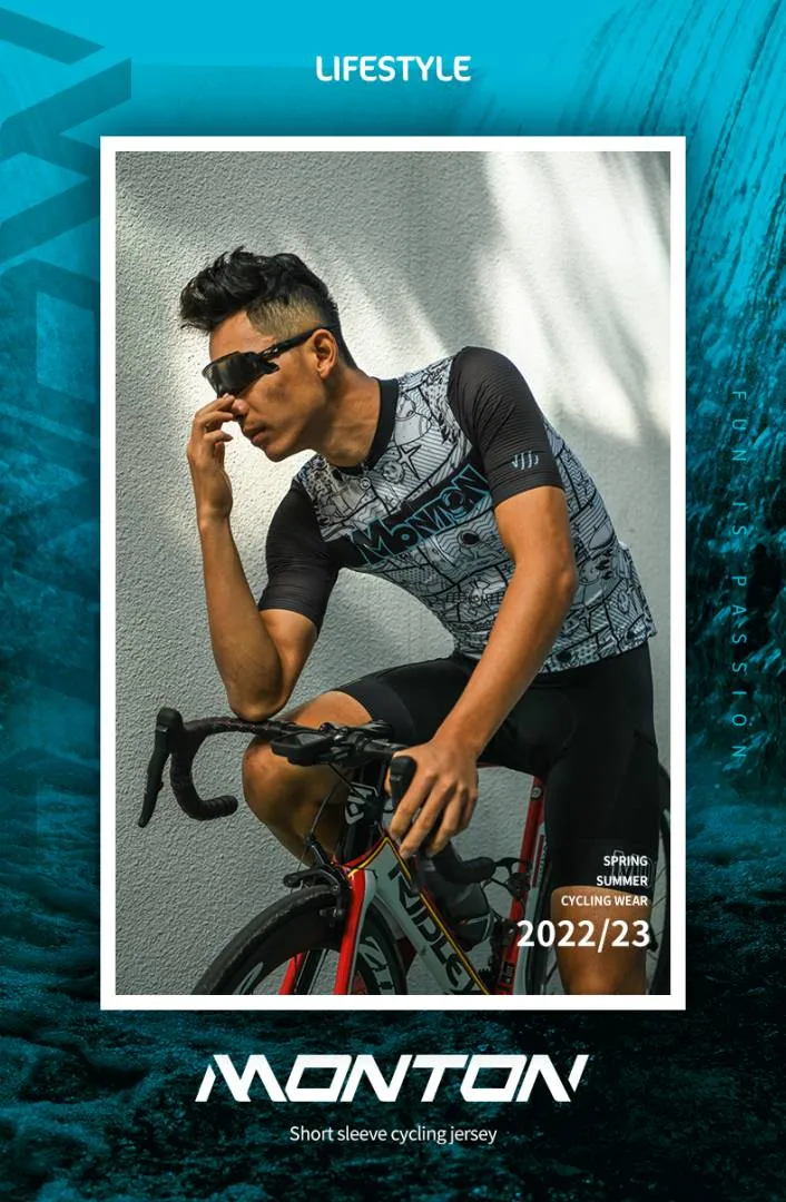 MONTON MENS SHORT SLEEVE CYCLING JERSEY LIFESTYLE UNIVERSE