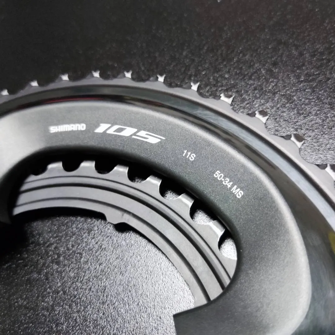 Shimano 105 R7000 50/34T Road Bicycle Chainring (USED)