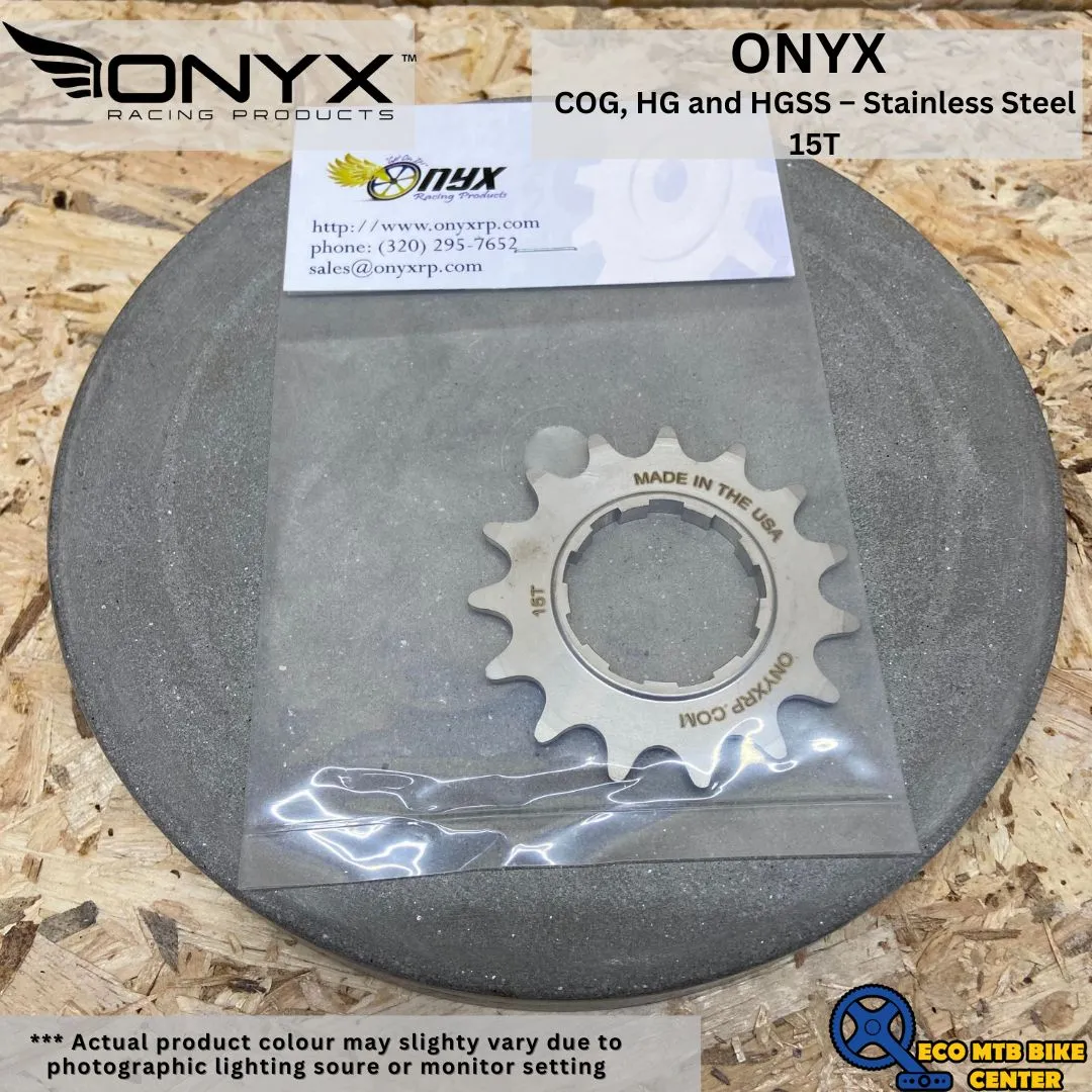 ONYX COG, HG and HGSS â€“ Stainless Steel