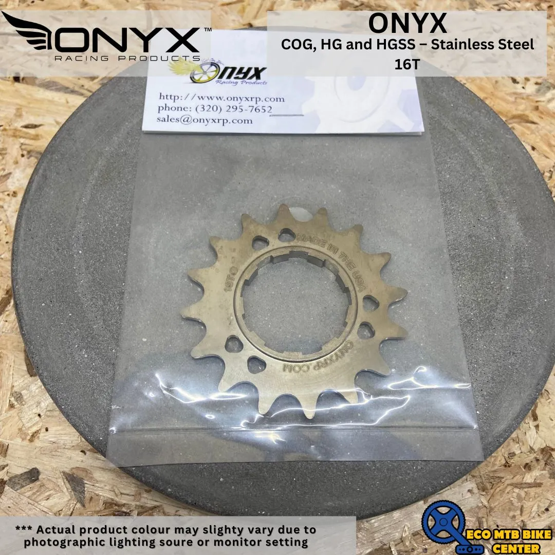 ONYX COG, HG and HGSS â€“ Stainless Steel