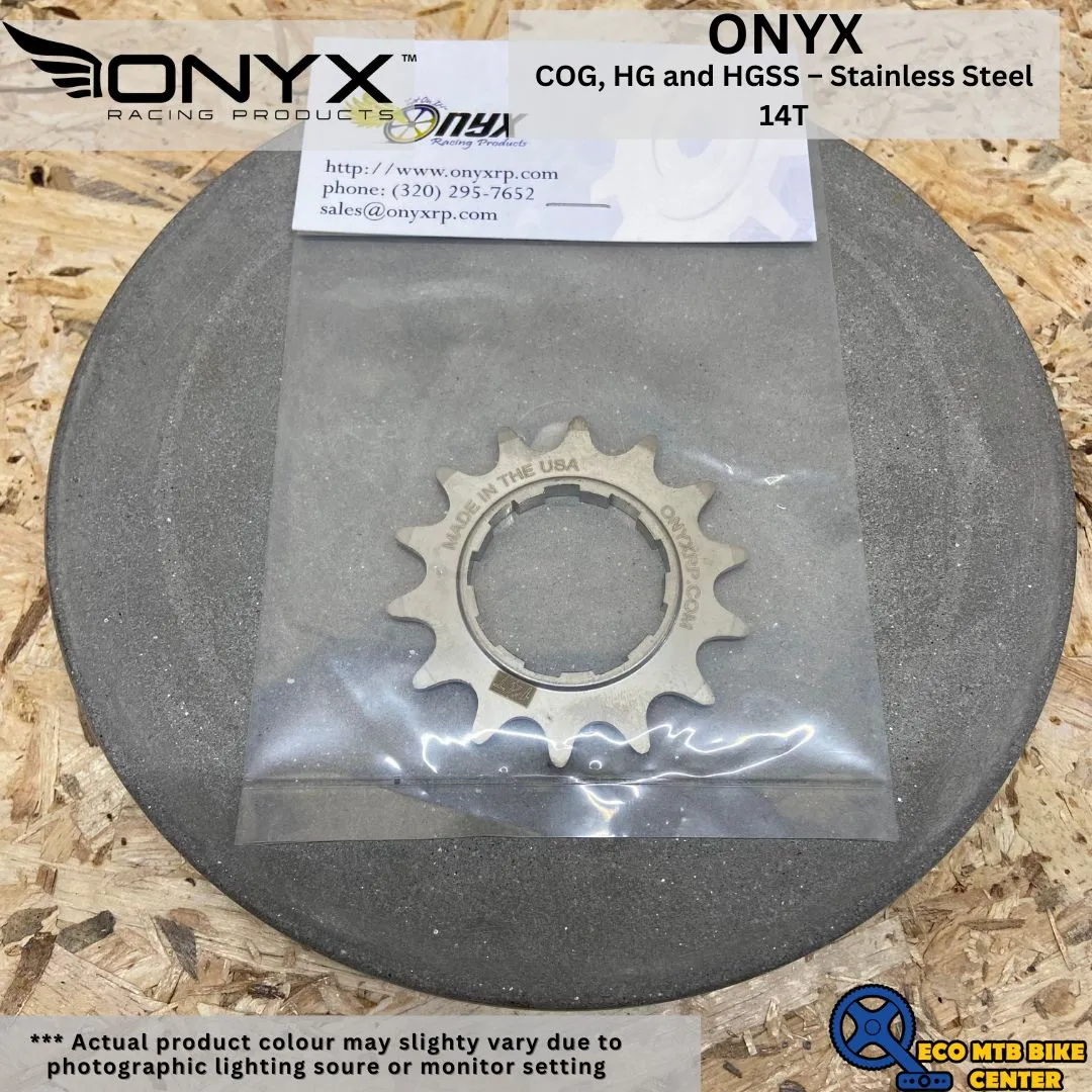 ONYX COG, HG and HGSS â€“ Stainless Steel