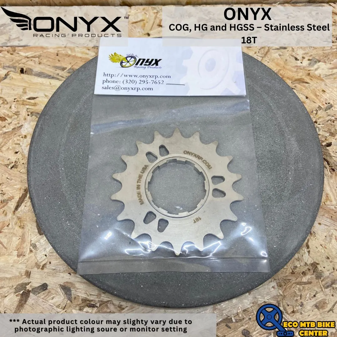 ONYX COG, HG and HGSS â€“ Stainless Steel