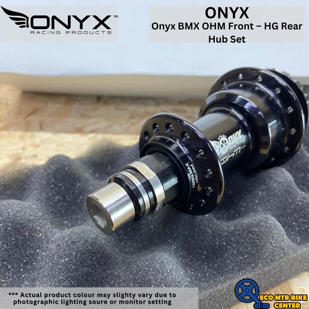 ONYX BMX OHM Front â€“ HG Rear Hub Set
