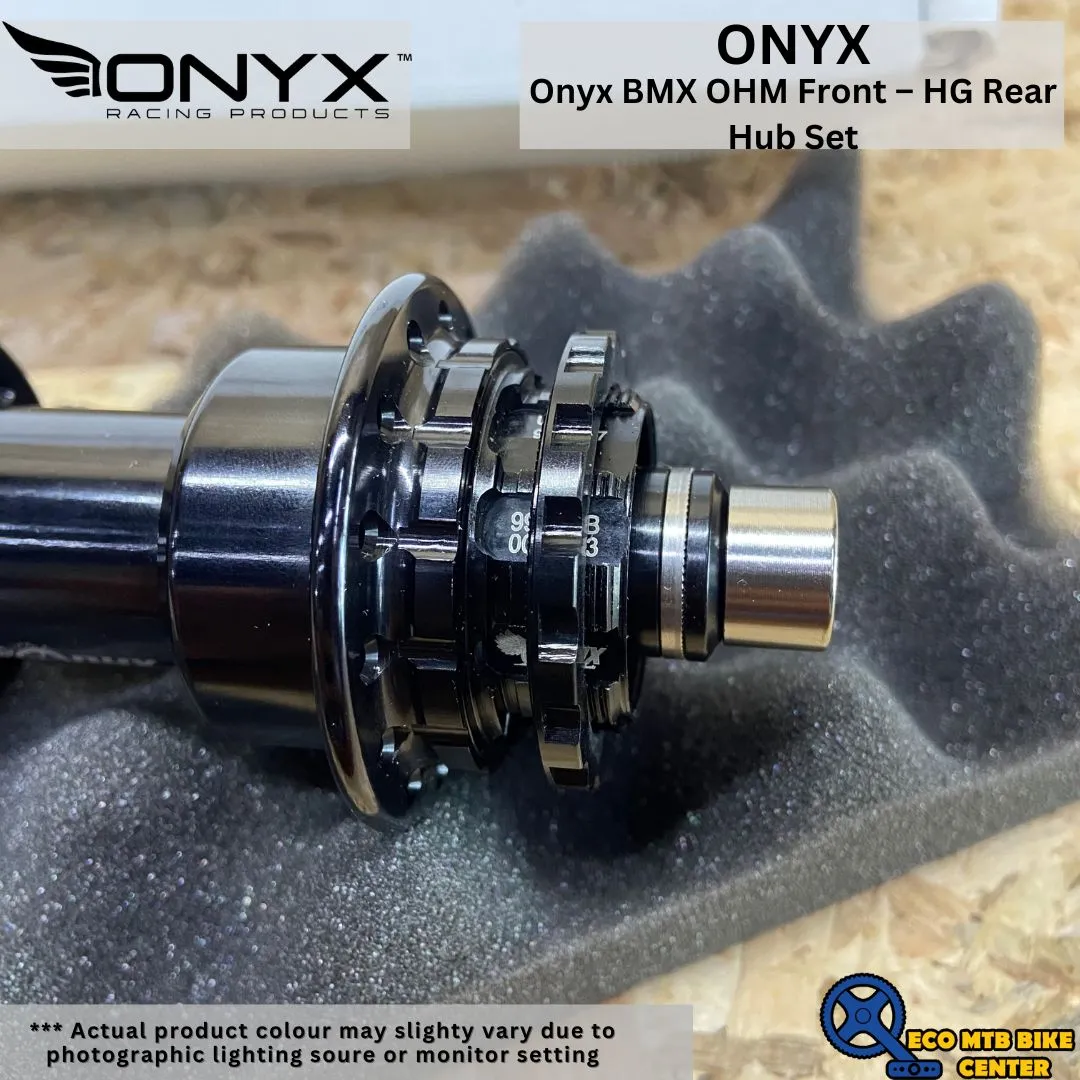 ONYX BMX OHM Front â€“ HG Rear Hub Set