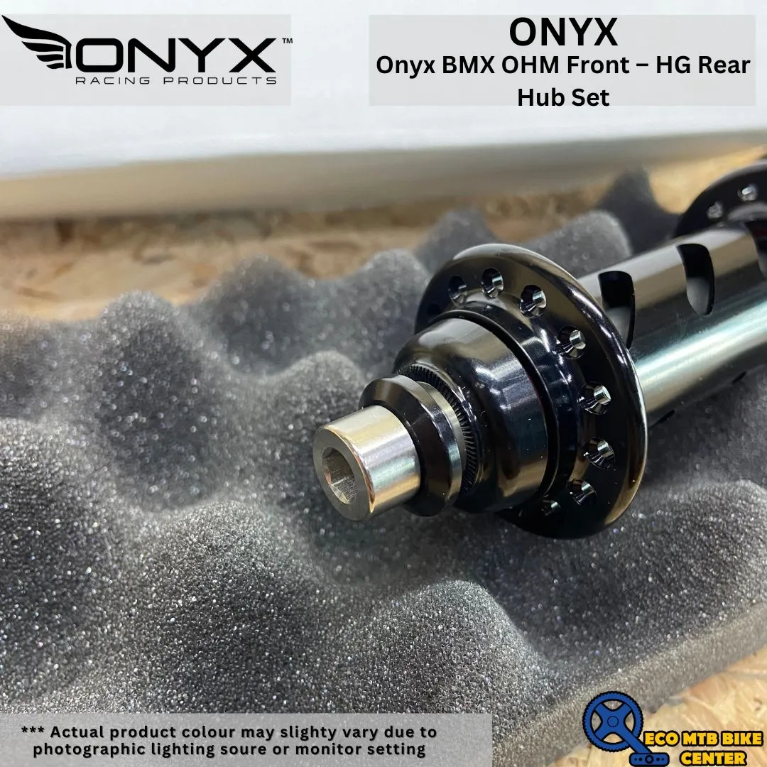 ONYX BMX OHM Front â€“ HG Rear Hub Set