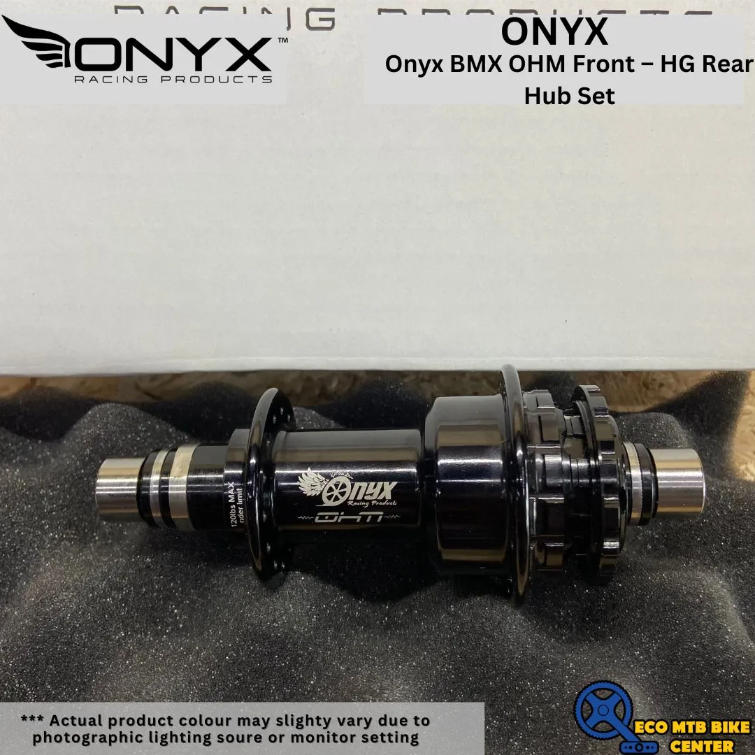ONYX BMX OHM Front â€“ HG Rear Hub Set
