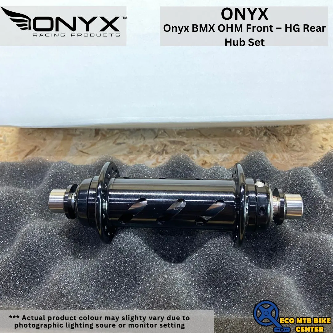 ONYX BMX OHM Front â€“ HG Rear Hub Set