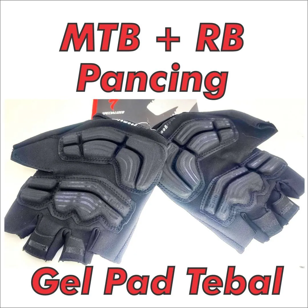 Cycling Glove Bicycle Glove Specialized Cycling Gloves Sarung Tangan Basikal MTB Glove Half Finger B