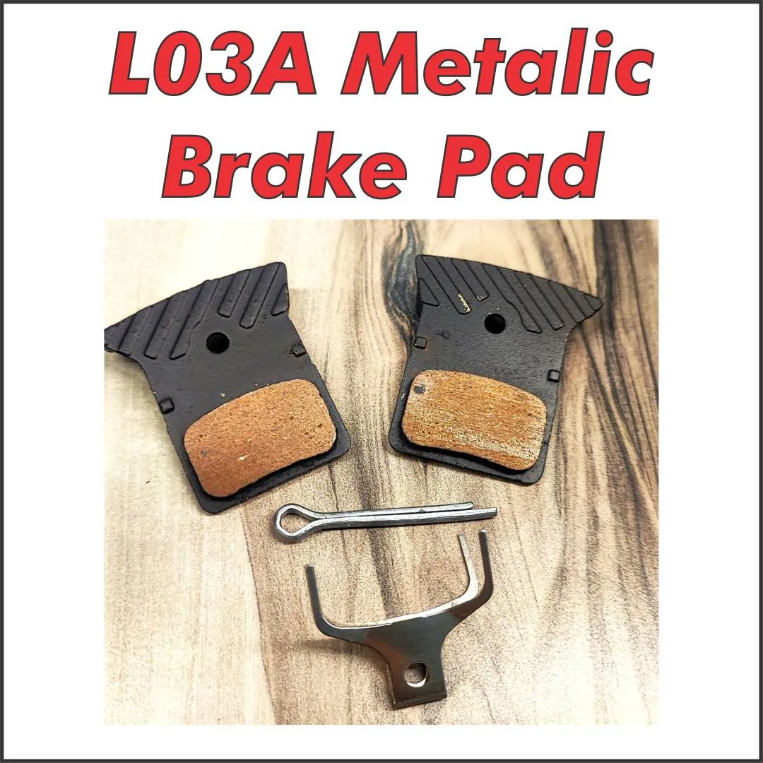 Shimano Dura Ace Ultegra Ice Tech Fin Metalic Disc Brake Pad For 105 R9170 R8070 L03A