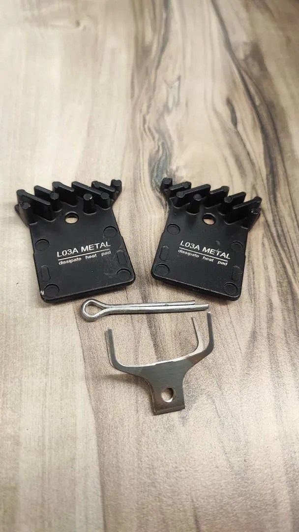 Shimano Dura Ace Ultegra Ice Tech Fin Metalic Disc Brake Pad For 105 R9170 R8070 L03A