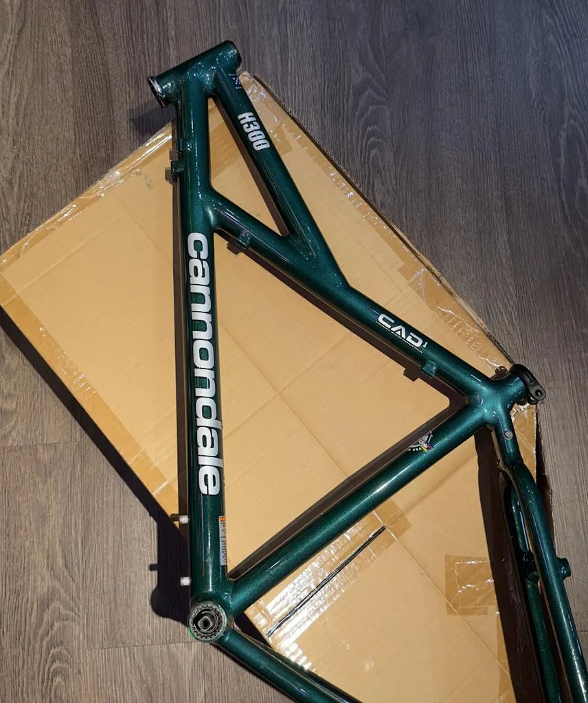 Cannondale Cad1 H300 Hybrid V-frame (Handmade USA) Rare Bike Frame