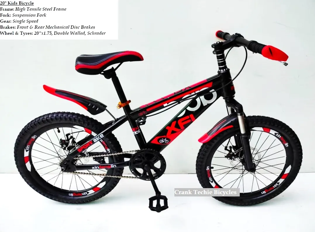 20" Mountain Bike Bicycle for Kids (DISC BRAKES, CLEARANCE LAST UNIT)