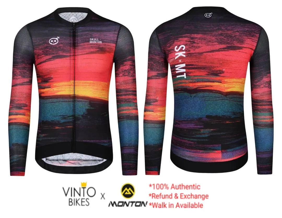 MONTON WOMENS LONG SLEEVE JERSEY SUNSET