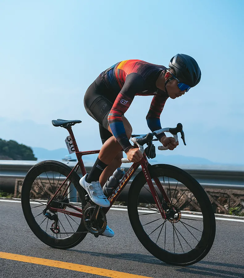 MONTON WOMENS LONG SLEEVE JERSEY SUNSET