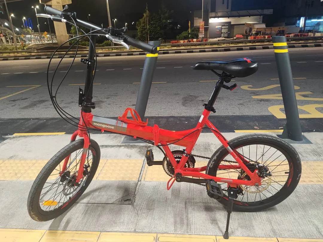 20 Inch Mongoose Foldable Bike