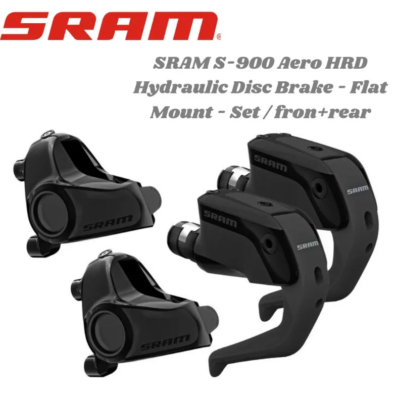 SRAM S-900 Aero HRD Hydraulic Disc Brake - Flat Mount - Set / fron+rear