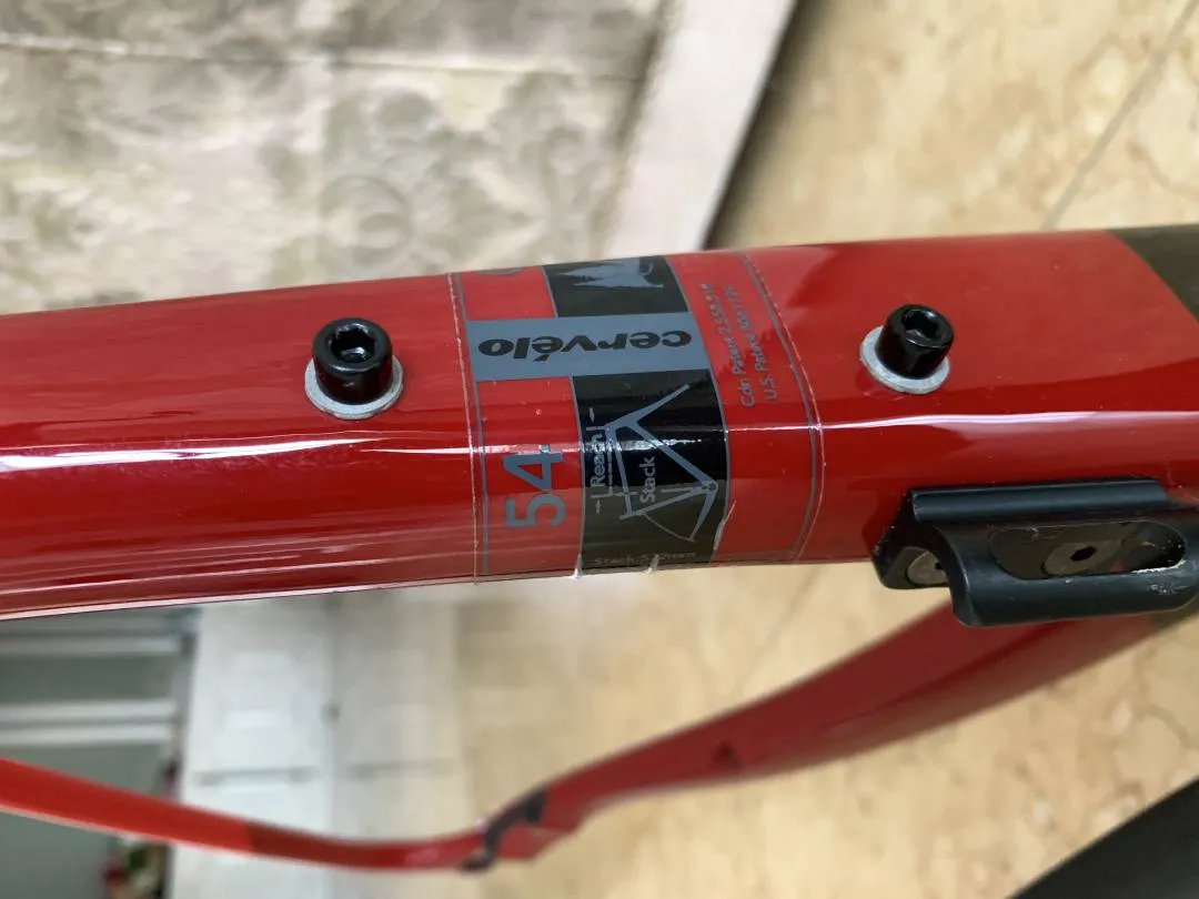 Cervelo C3 2020 Disc Frameset (size 54)
