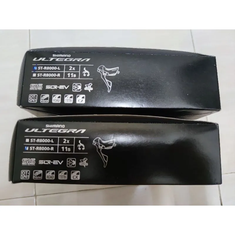 Shimano R8000 shifter set left and right