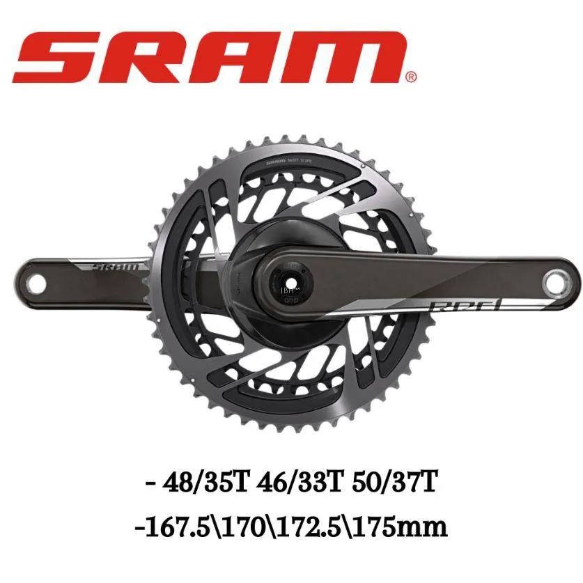 SRAM RED Crank - DUB - 48/35T 46/33T 50/37T 167.5 170 172.5 175mm
