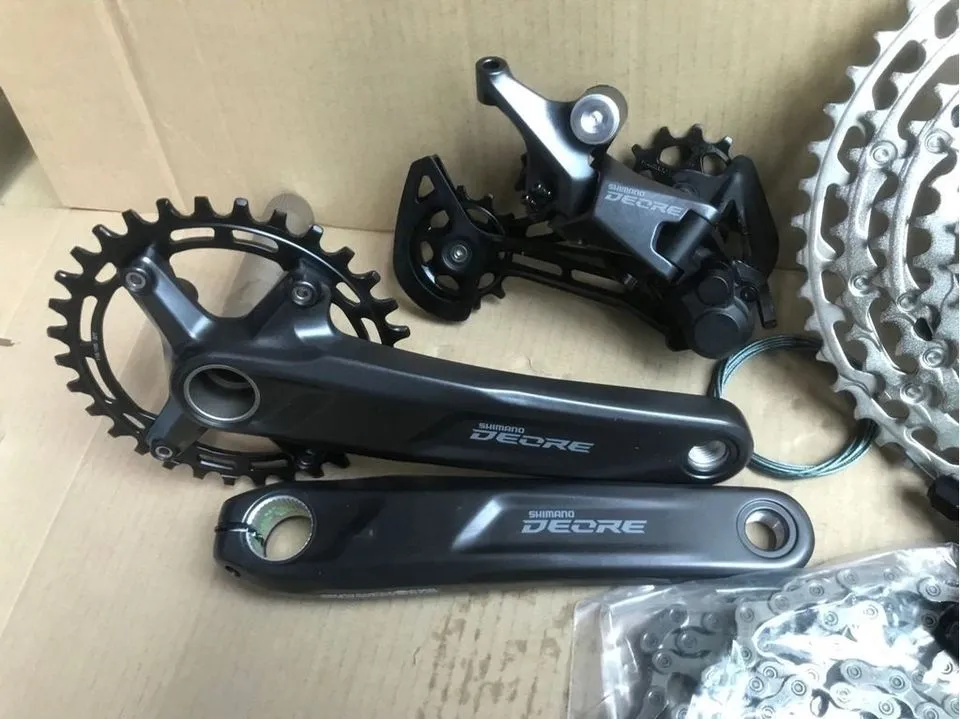 ðŸ’¢ðŸ’¢RM206/setðŸ’¢ðŸ’¢2023 Original SHIMANO Deore M5100 11speed upgrade kit set group set