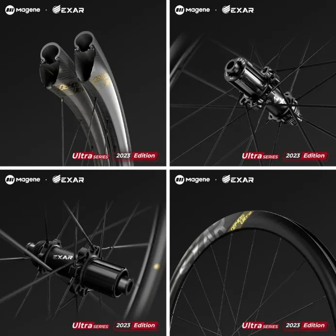 Magene EXAR ultra super light 1290g rachet 40/45mm 50/58mm Disc Brake