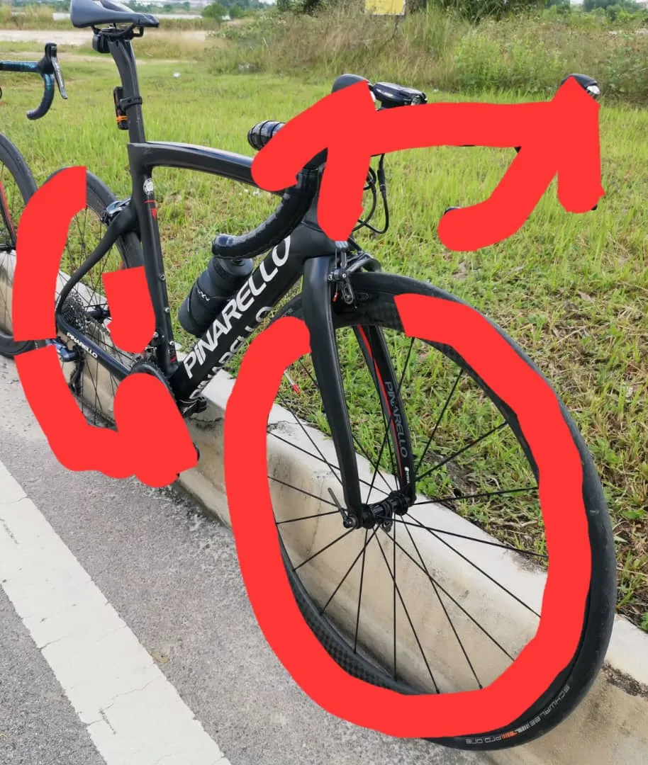 Frameset Pinarello Dogma F8 51.5