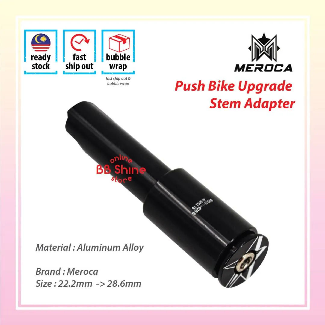 Meroca 12" Push Bike Handle Bar Upgrade Modify Accessories Combo Set