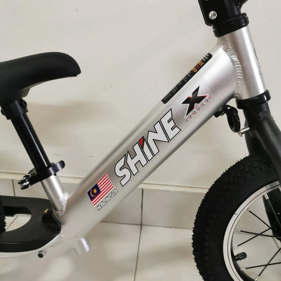 Shine / Dobilog / DBLong Push Bike / Balance Bike / Run Bike (Aluminum Frame Lightweight)
