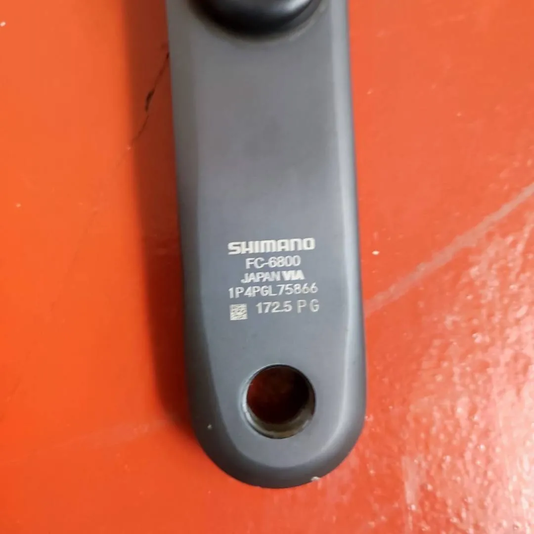 4iiii Shimano Ultegra FC-R6800 172.5mm Left Side Power Meter