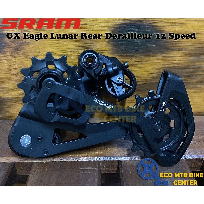 SRAM SHIFTER GX EAGLE TRIGGER 12SPD RR W DISSCRETE CLAMP LUNAR + SRAM GX Eagle Lunar Rear Derailleur