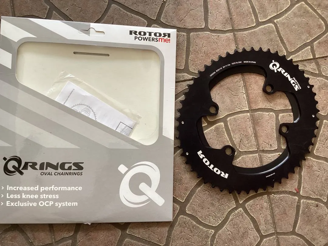 Rotor ALDHU Outer 12/11s 52T Shimano ChainRing 110x4 - free courier