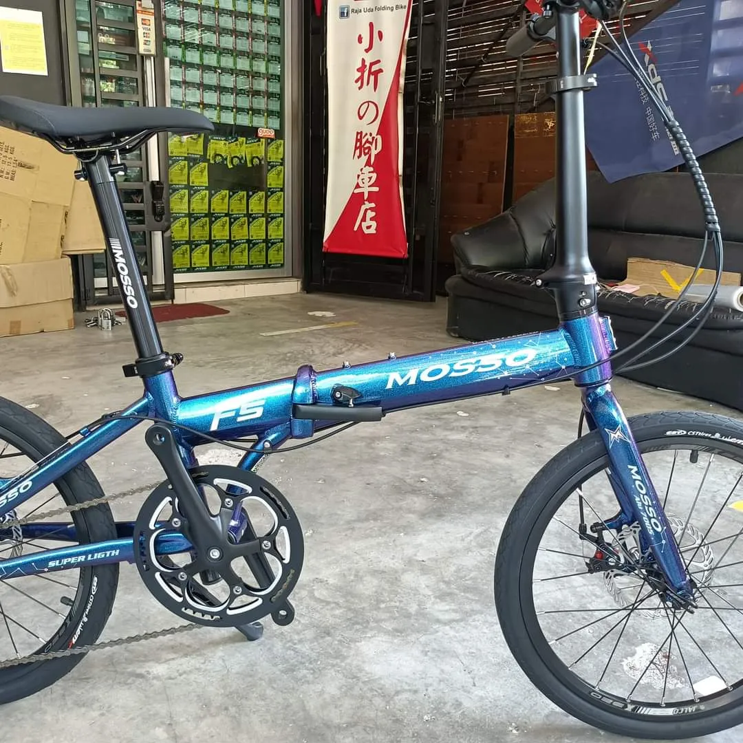 20â€ mosso f5 galaxy legend folding bike basikal lipat 10sp