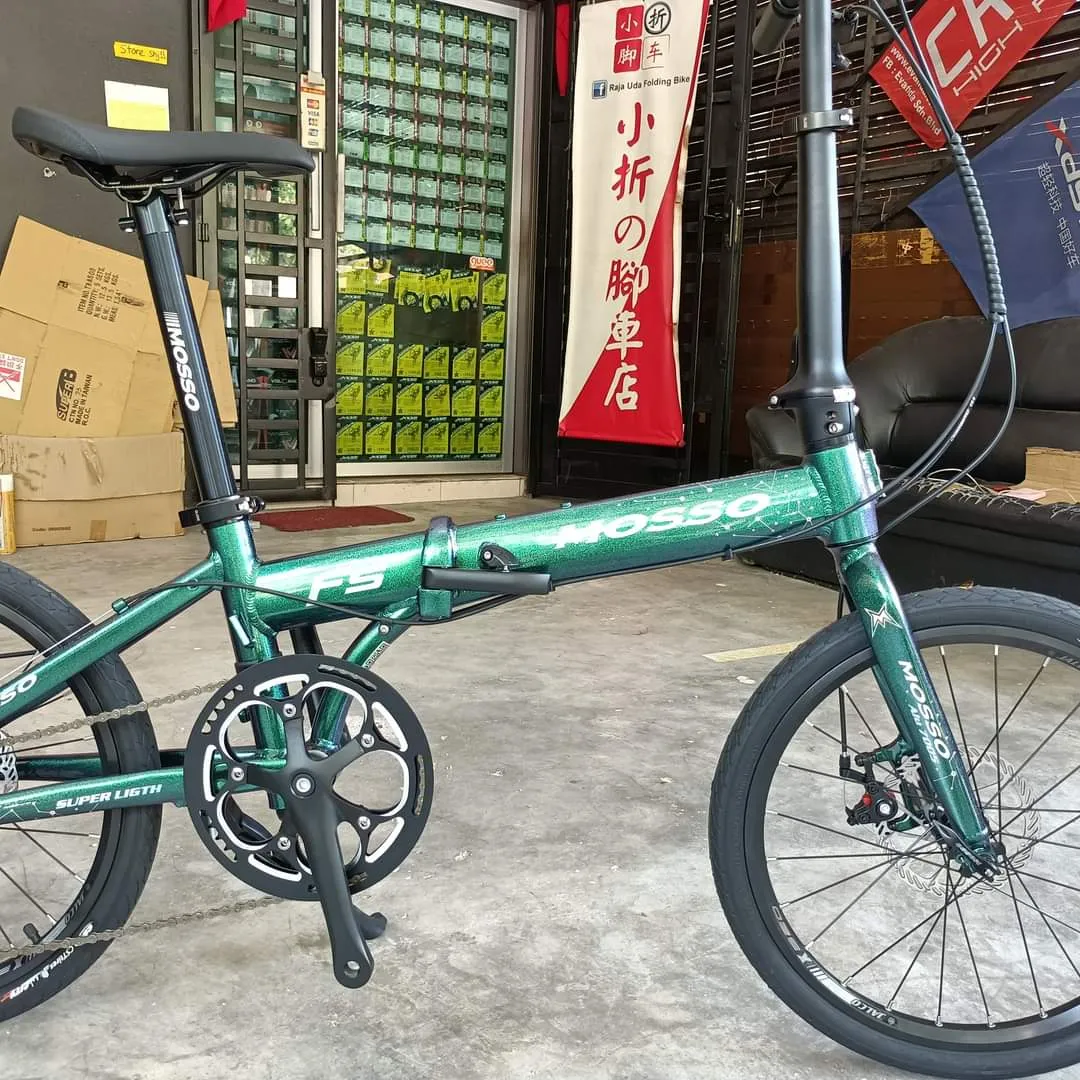 20â€ mosso f5 galaxy legend folding bike basikal lipat 10sp