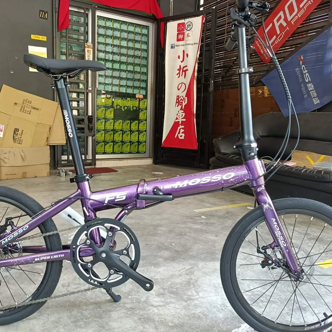 20â€ mosso f5 galaxy legend folding bike basikal lipat 10sp
