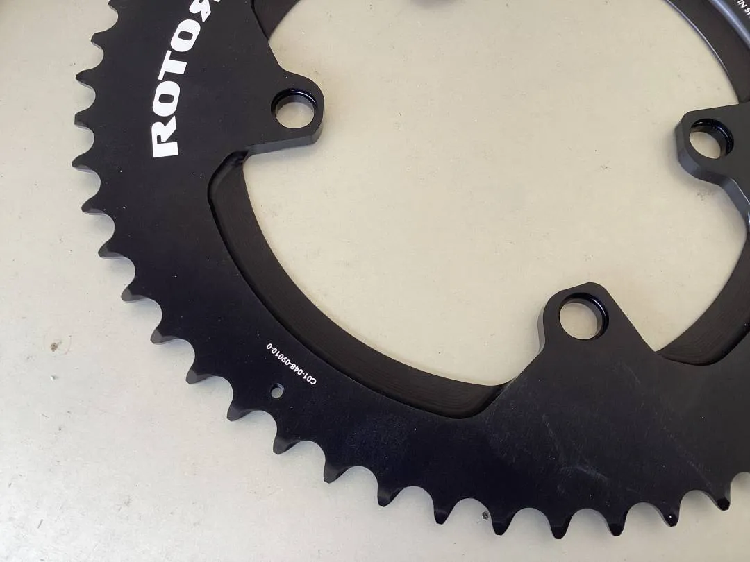 Rotor ALDHU Outer Q-Ring 11/12s 52T For Shimano 110x4Arm @ free pos