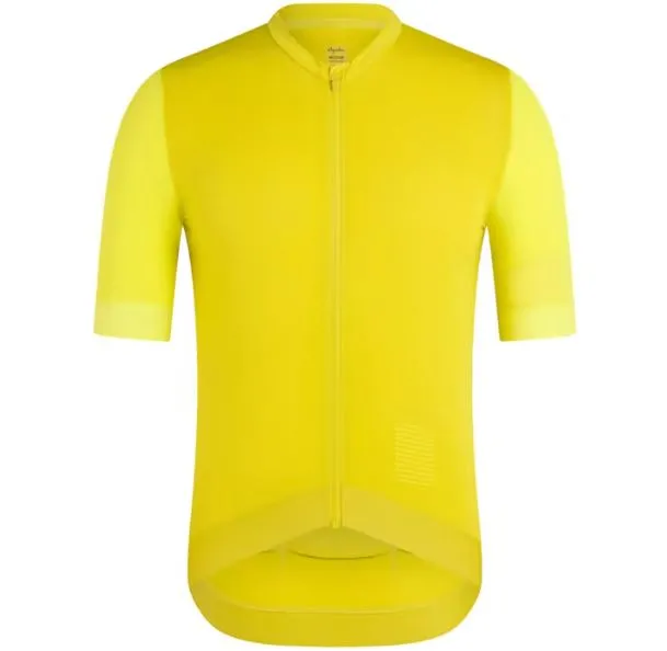 RAPHA MEN'S PRO TEAM TRAINING JERSEY - GECKO YELLOW / CHARTREUSE AUTHENTIC