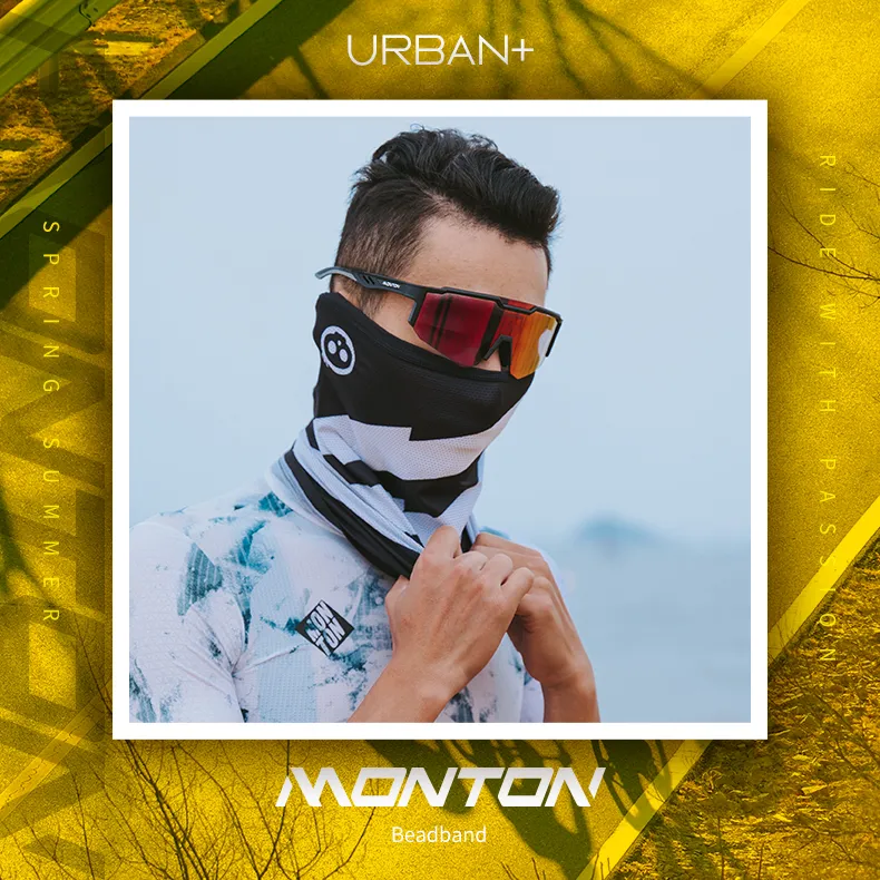 SKULL MONTON MULTIFUNCTIONAL HEADWEAR WEEKEND III BLACK