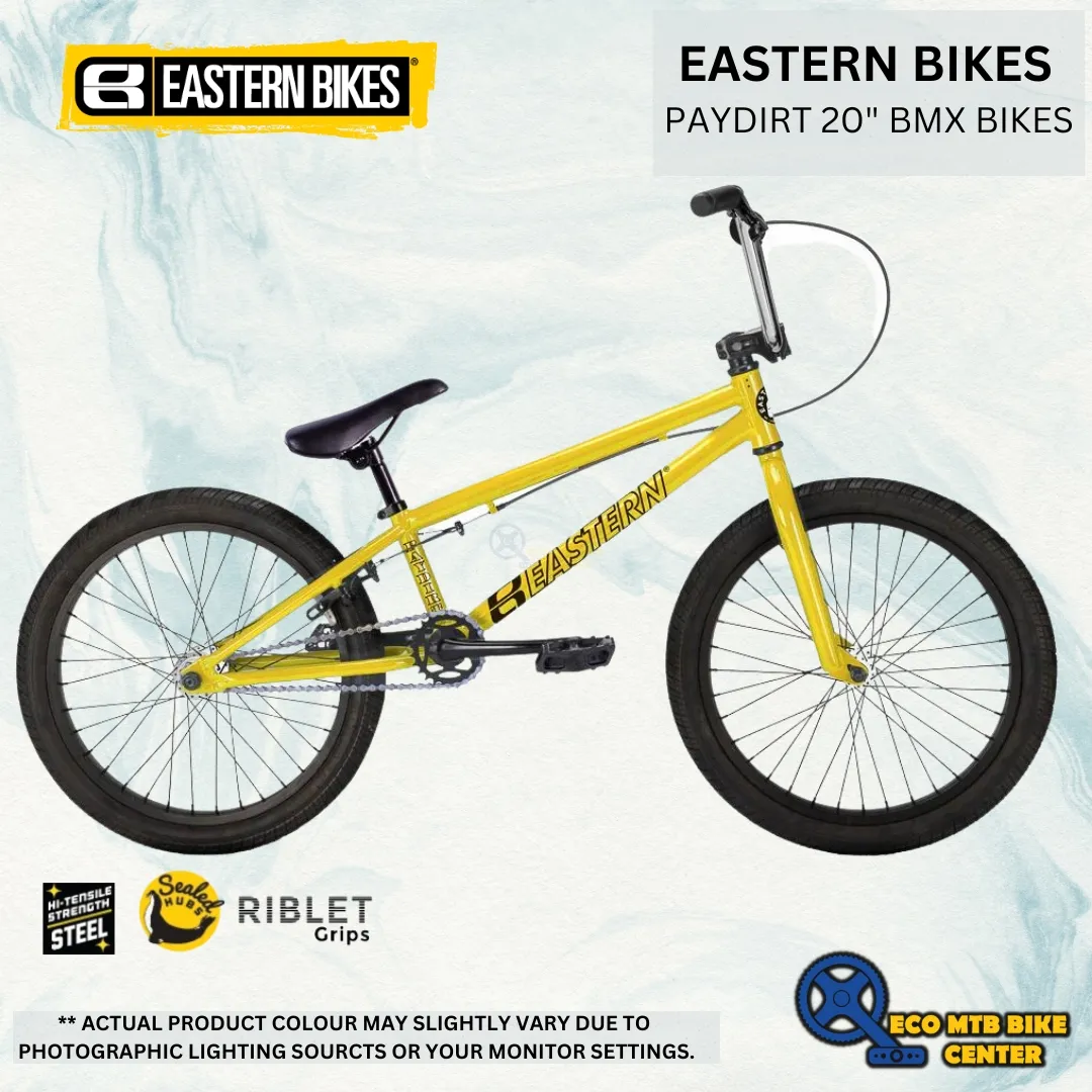 EASTERN BIKES PAYDIRT 20" BMX BIKES